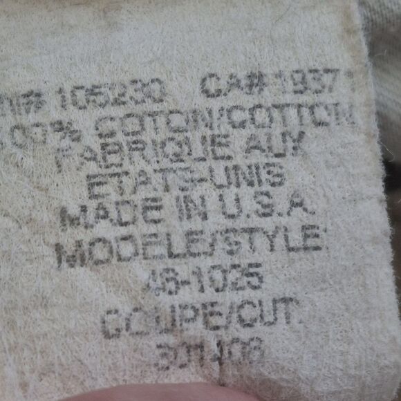 Joie Ripstop Cropped Cargo Pants VTG Y2K MADE IN USA Khaki Button Fly size 27 - Picture 8 of 16